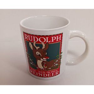 Rudolph The Red Nosed Reindeer Coffee Mug Cup